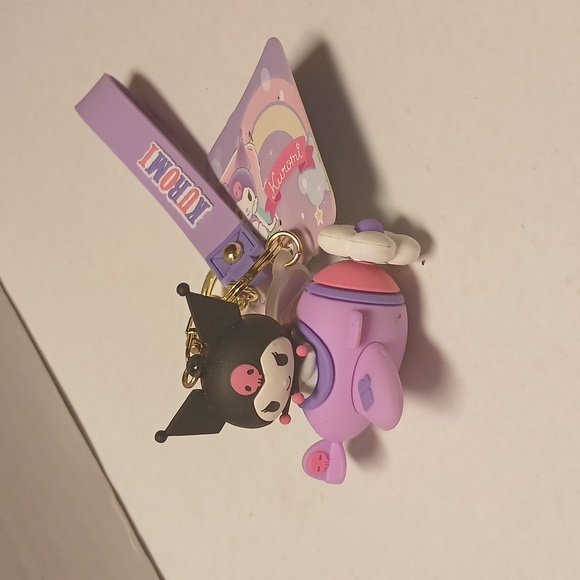 Kuromi Other - Kuromi plush keychain NwT